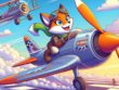 Fox Finish Line Plane